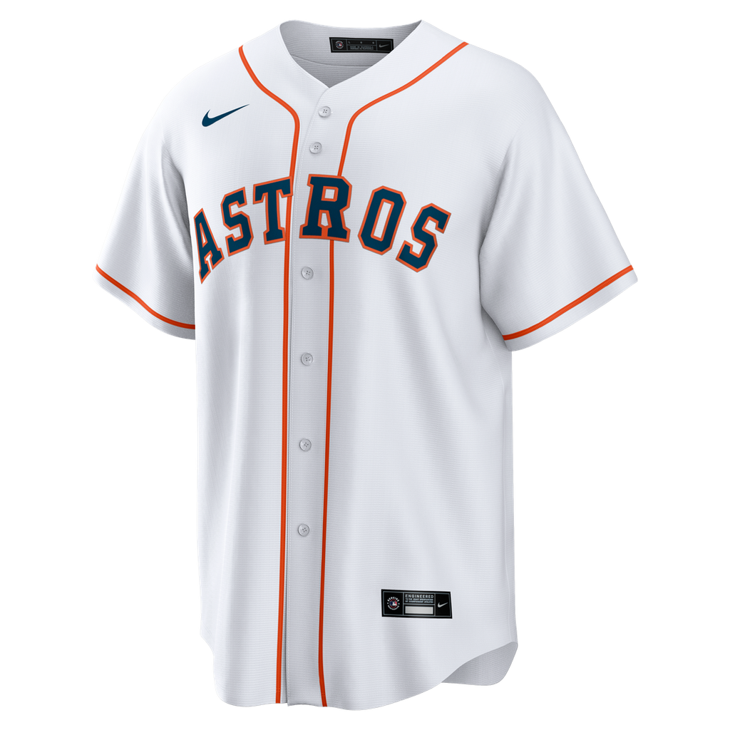 Houston Astros Home Big & Tall Replica Jersey - White
