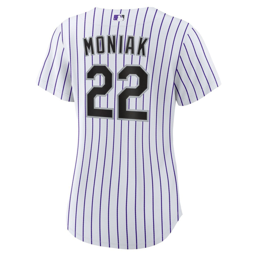 Mickey Moniak Colorado Rockies Women's Home Replica Jersey - White