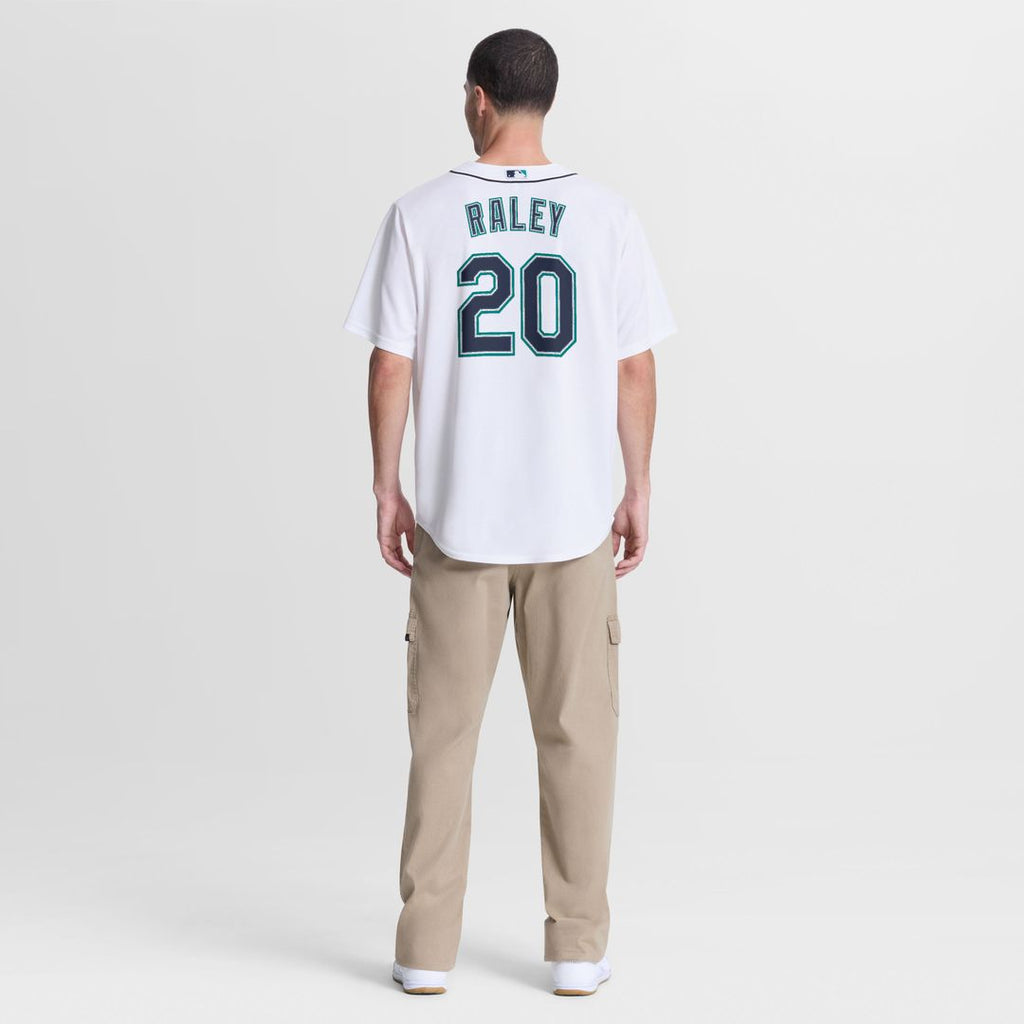Luke Raley Seattle Mariners Home Replica Jersey - White