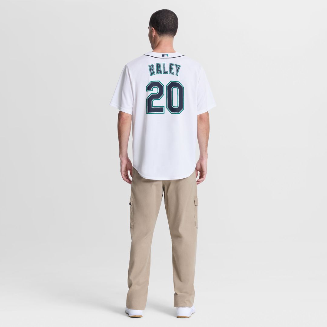 Luke Raley Seattle Mariners Home Replica Jersey - White