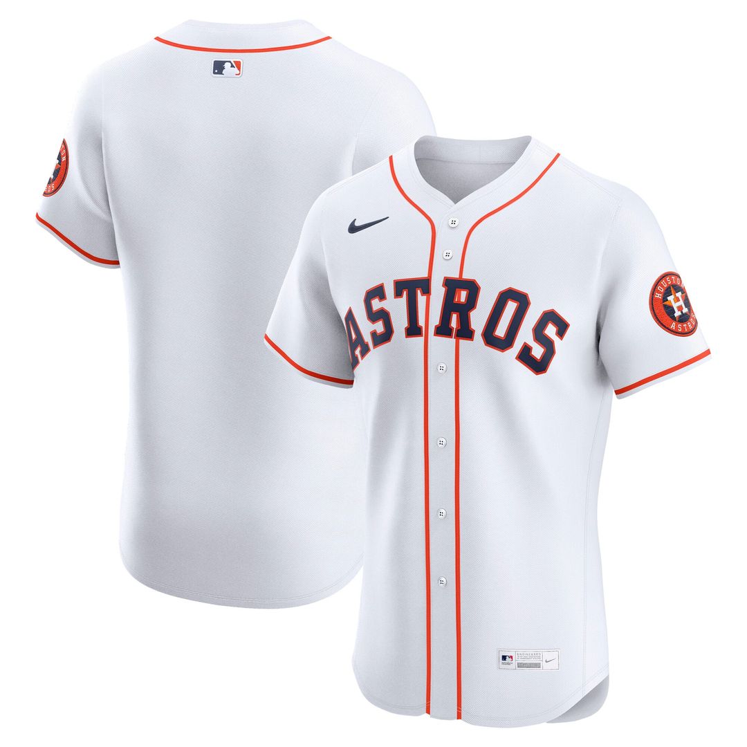 Houston Astros Home Elite Jersey - White