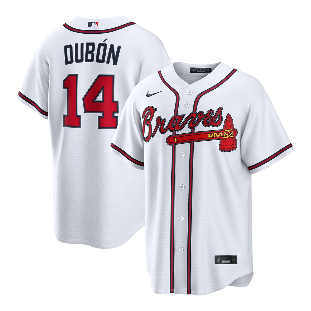 Mauricio Dubón Atlanta Braves Home Replica Jersey - White
