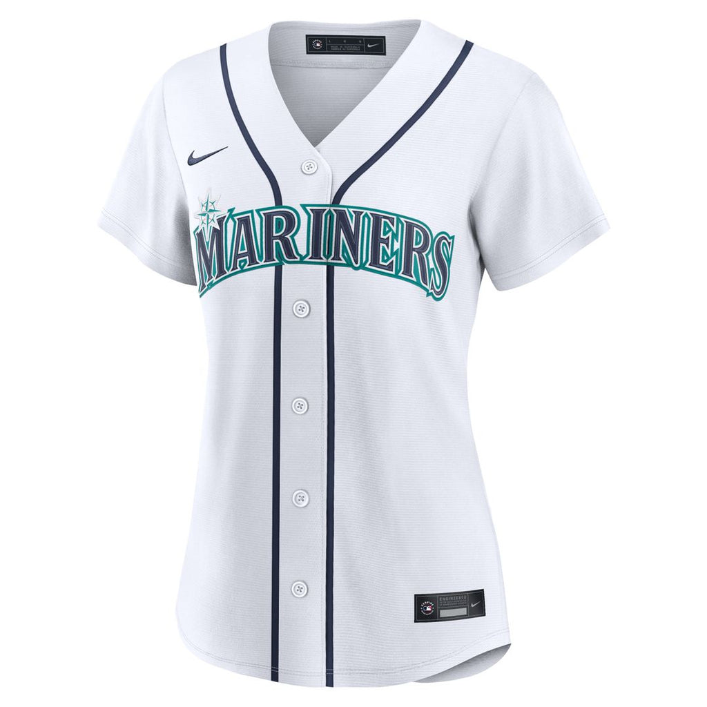 Luke Raley Seattle Mariners Women's Home Replica Jersey - White