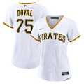 Camilo Doval Pittsburgh Pirates Women's Home Replica Jersey - White