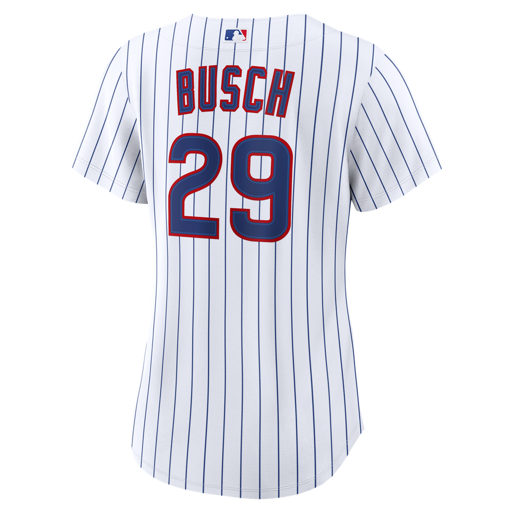 Michael Busch Chicago Cubs Women's Home Replica Jersey - White