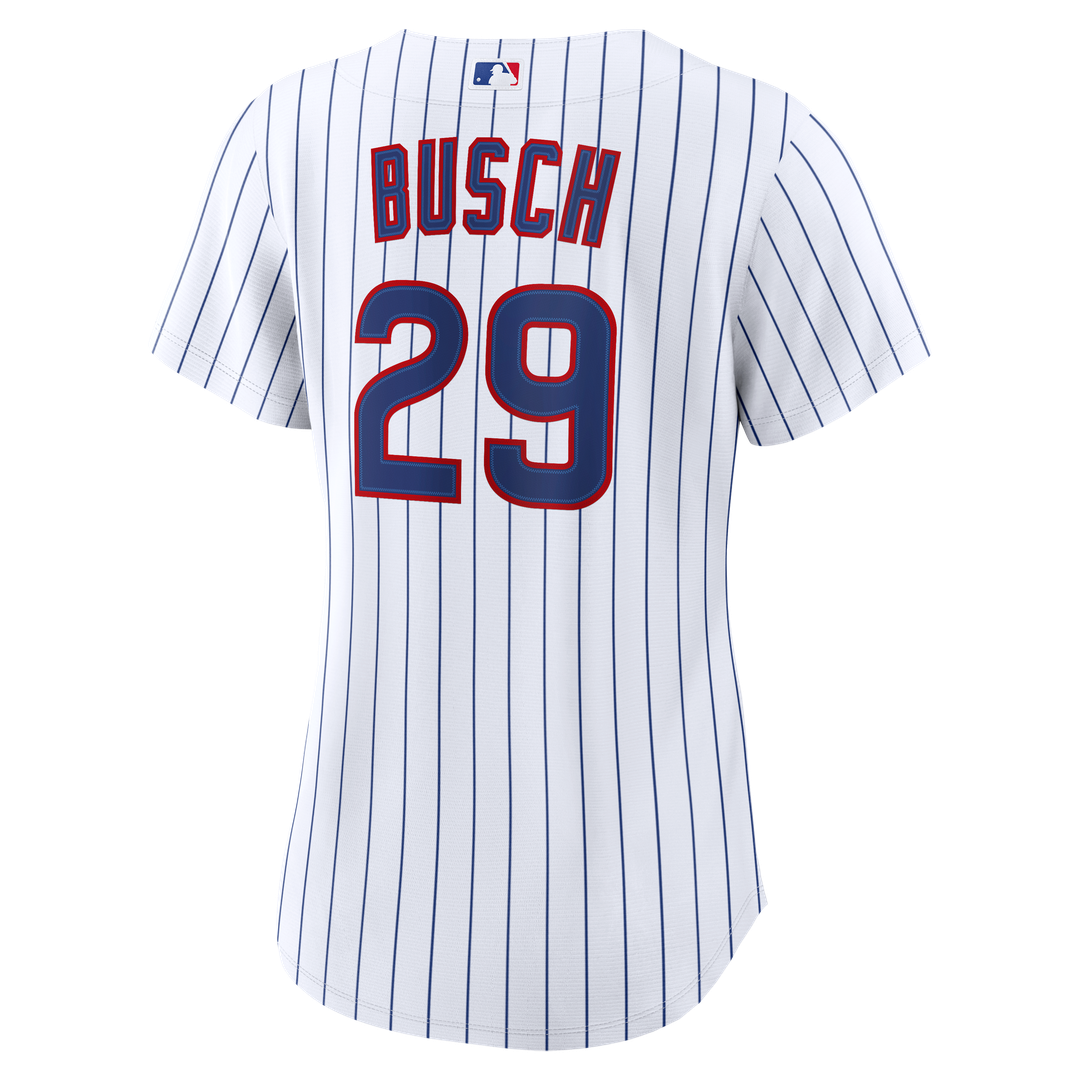 Michael Busch Chicago Cubs Women's Home Replica Jersey - White