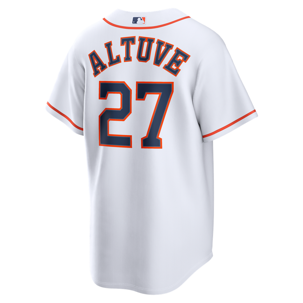 Jose Altuve Houston Astros Home Replica Jersey - White