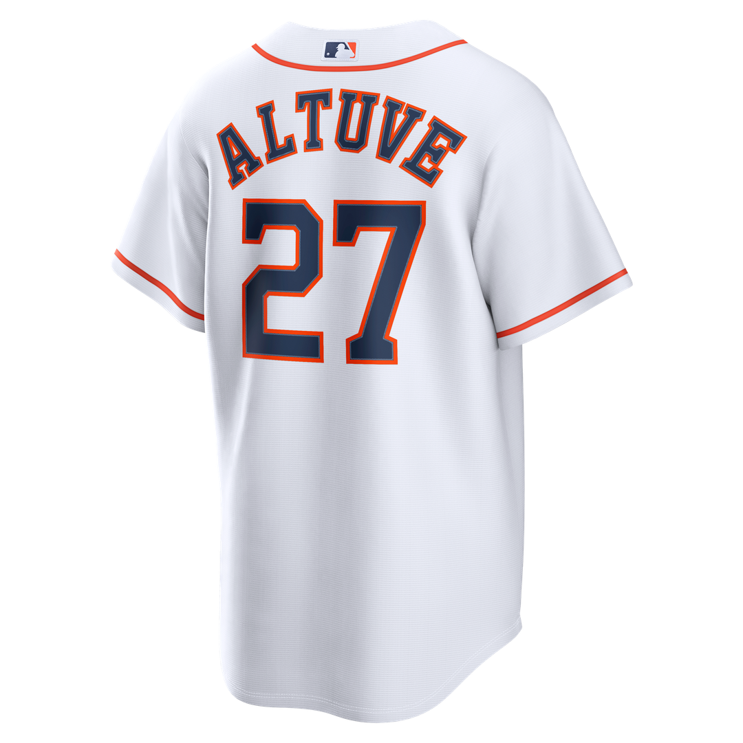 Jose Altuve Houston Astros Home Replica Jersey - White