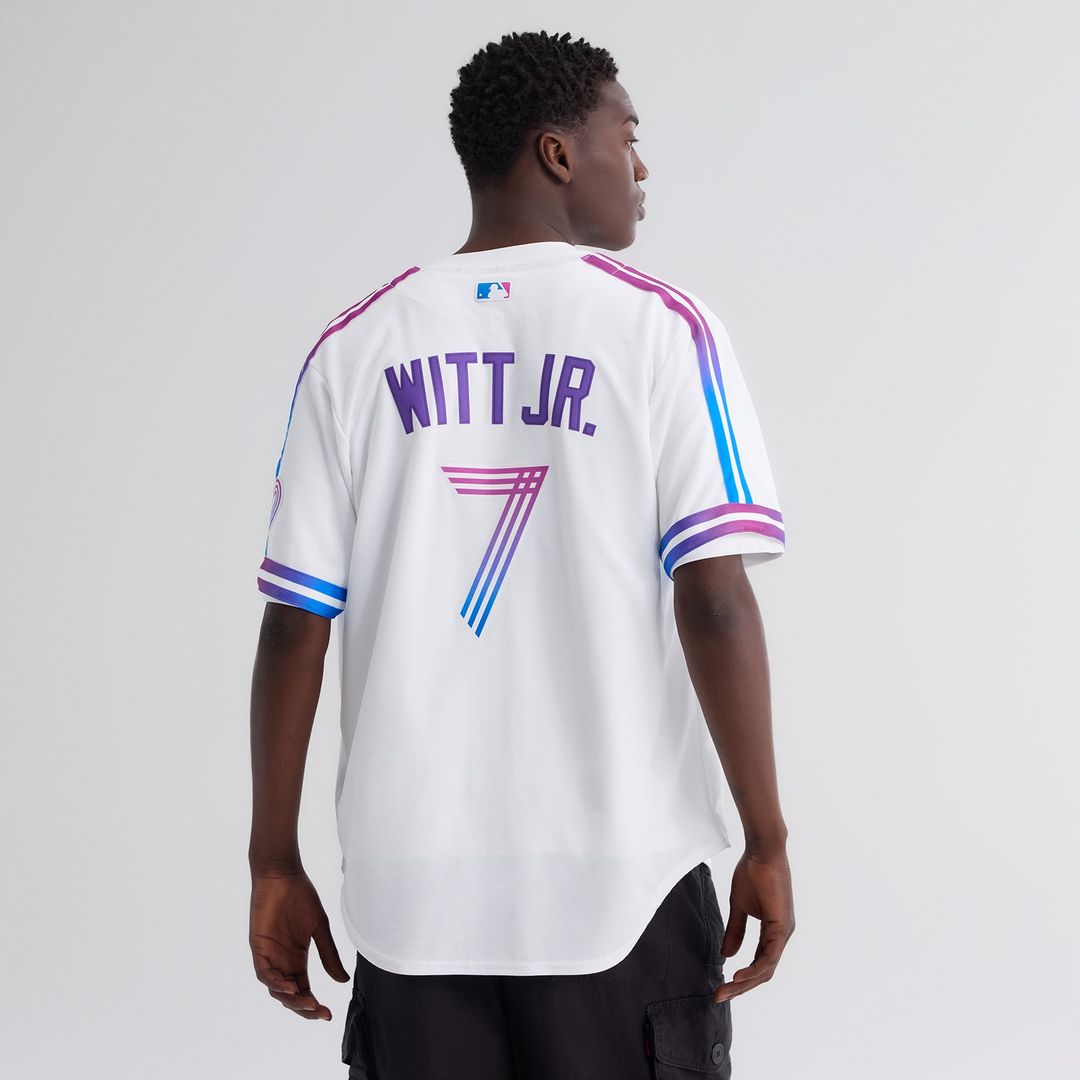 Bobby Witt Jr. Kansas City Royals 2026 City Connect Stadium Jersey - White