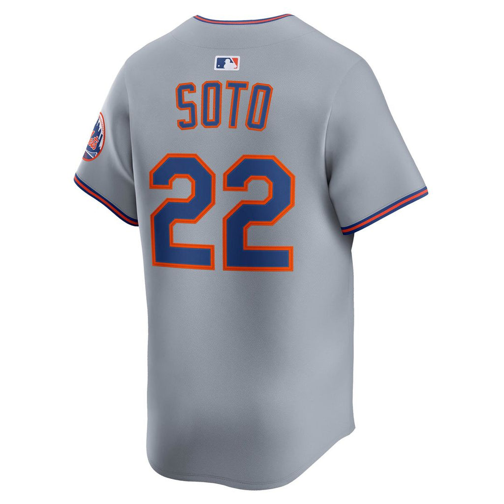 Juan Soto New York Mets Road Limited Player Jersey - Gray