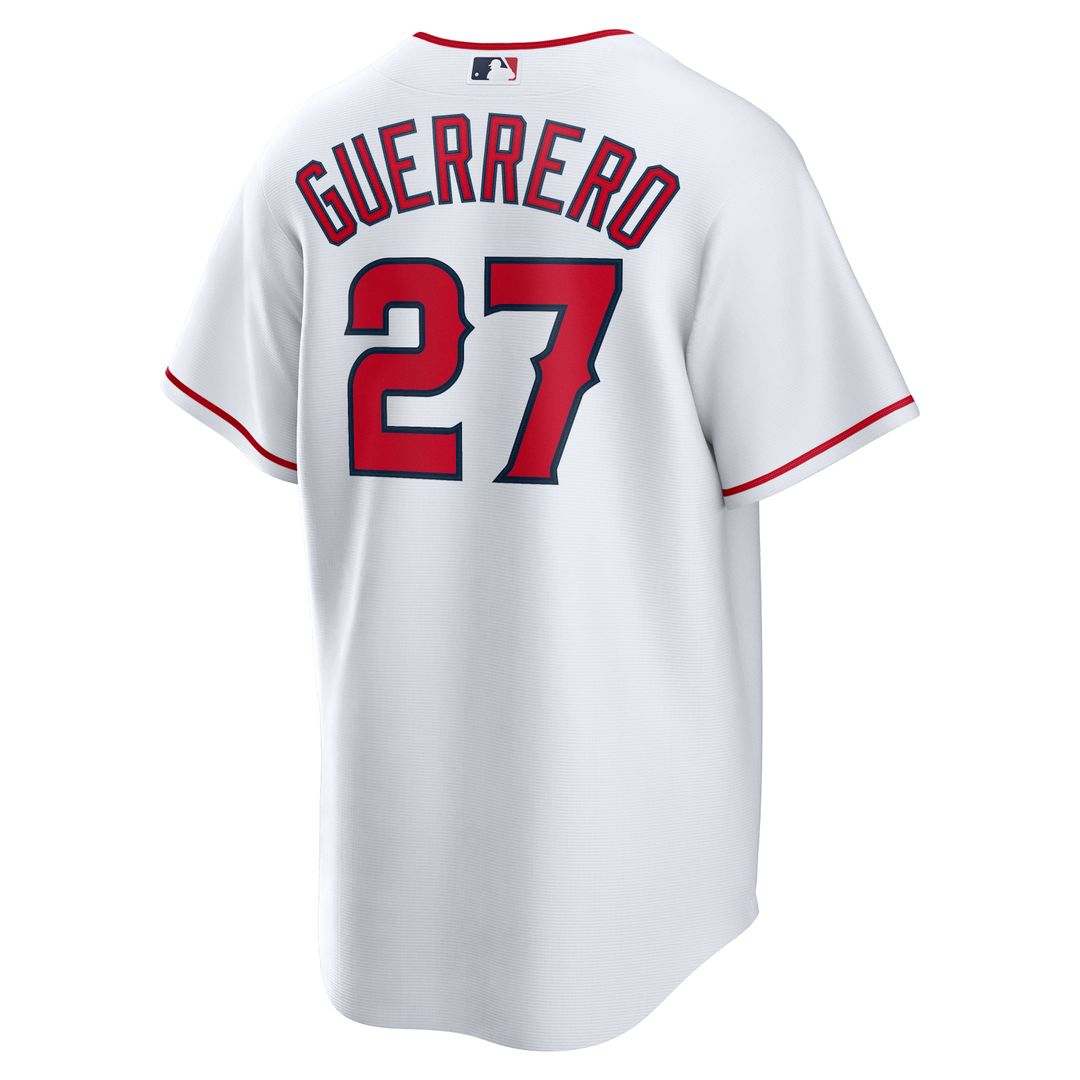 Vladimir Guerrero Los Angeles Angels Home Retired Player Replica Jersey - White