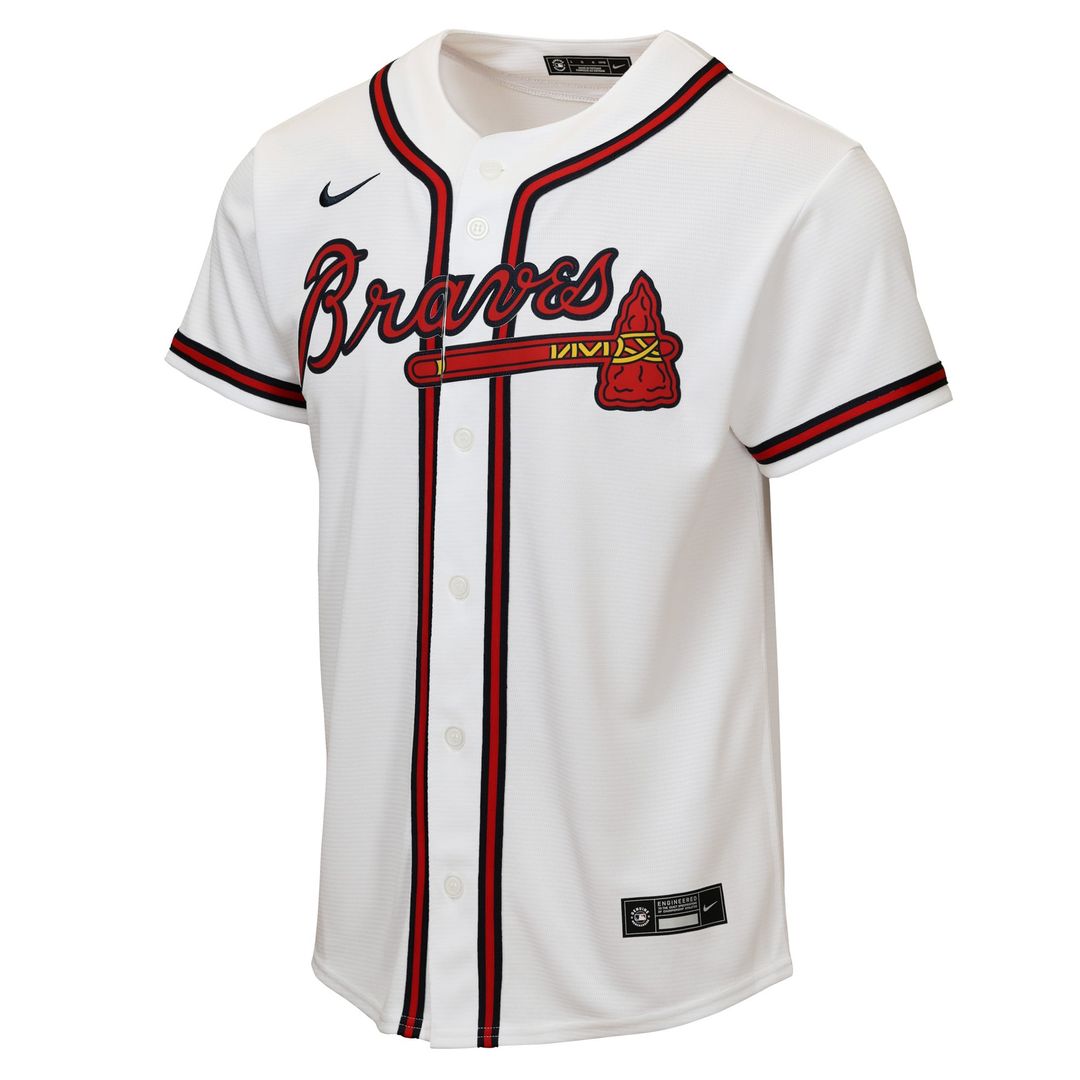 Matt Olson Atlanta Braves Youth Home Replica Jersey - White