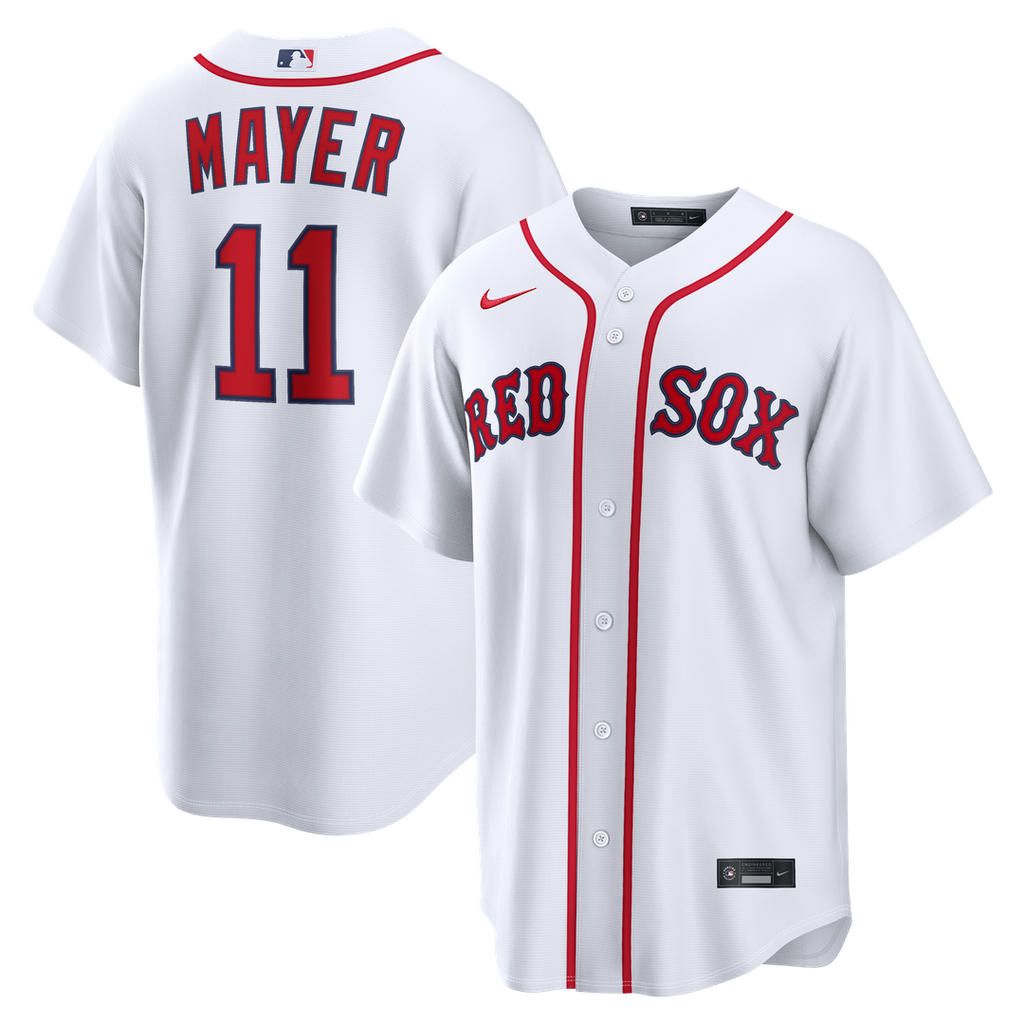 Marcelo Mayer Boston Red Sox Home Replica Jersey - White