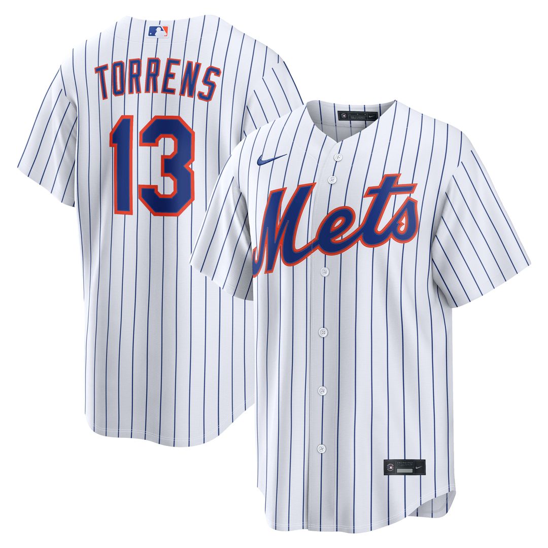 Luis Torrens New York Mets Home Replica Jersey - White