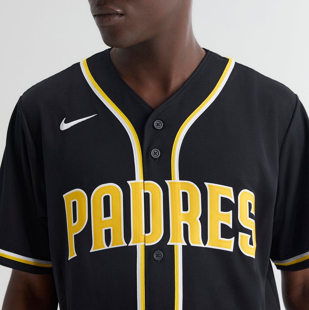Fernando Tatis Jr. San Diego Padres Fashion Replica Black Out Jersey