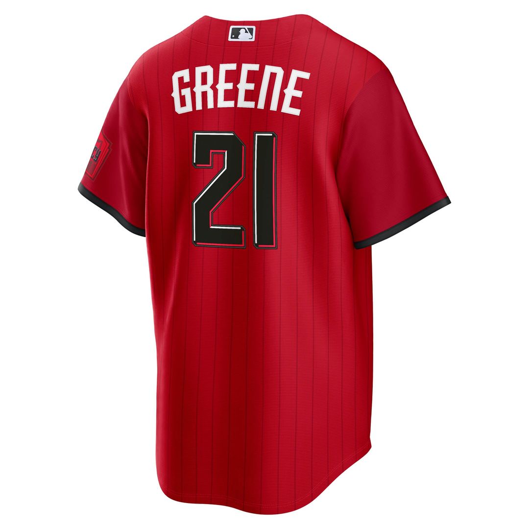 Hunter Greene Cincinnati Reds 2026 City Connect Stadium Jersey - Red