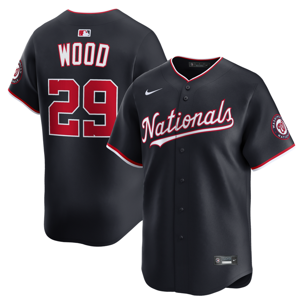 James Wood Washington Nationals Alternate Limited Player Jersey - Navy