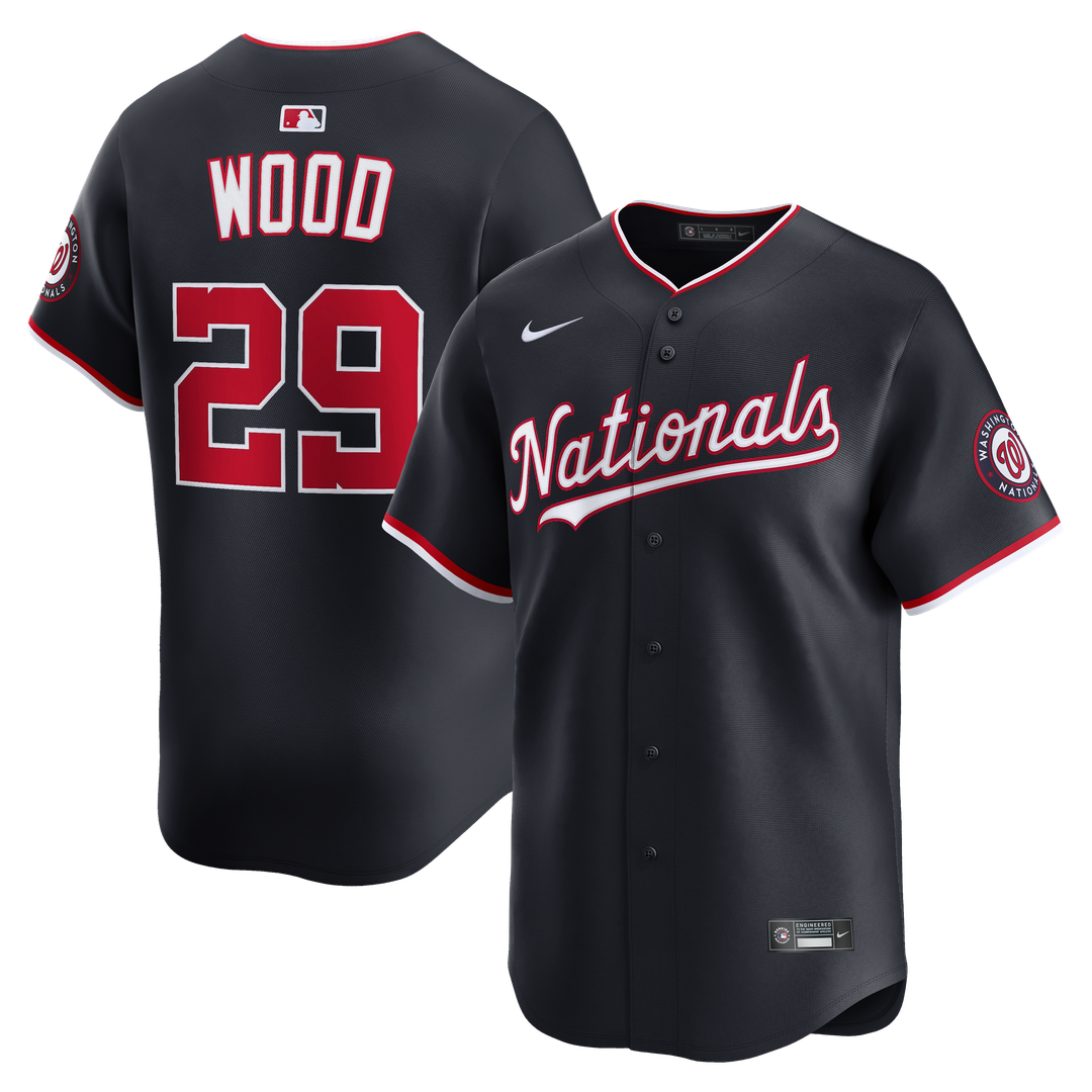 James Wood Washington Nationals Alternate Limited Player Jersey - Navy