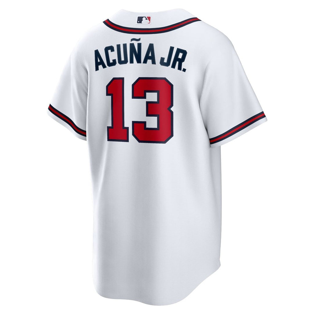 Ronald Acuna Jr. Atlanta Braves Home Replica Player Name Jersey - White
