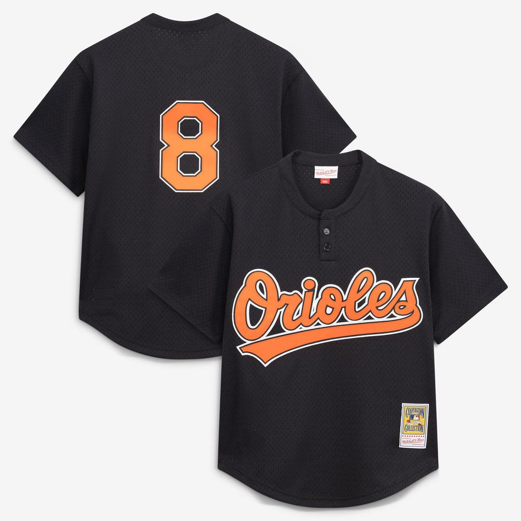 Cal Ripken Jr. Baltimore Orioles Authentic Batting Practice Jersey - Black
