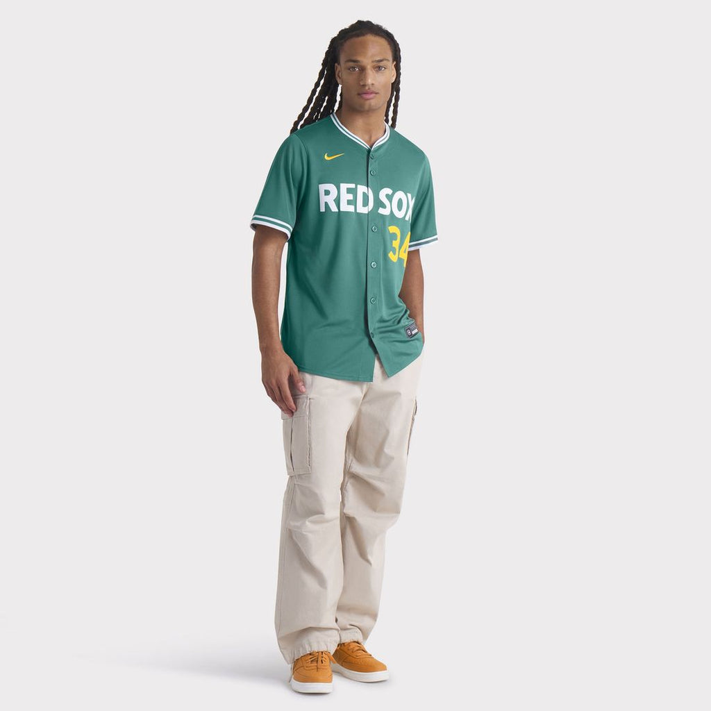 David Ortiz Boston Red Sox 2025 City Connect Limited Retired Player Jersey - Green