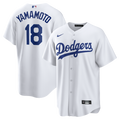 Yoshinobu Yamamoto Los Angeles Dodgers Home Replica Jersey - White