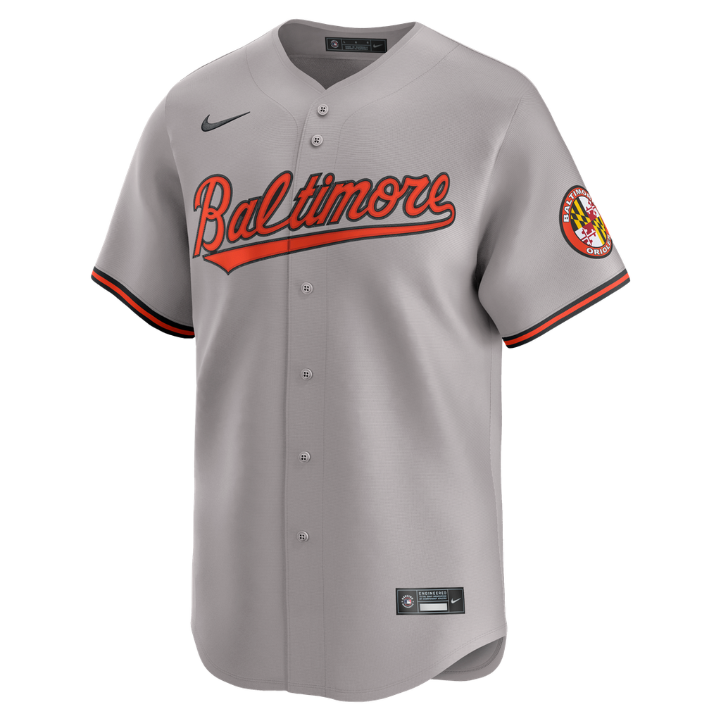 Baltimore Orioles Road Limited Jersey - Gray