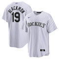 Charlie Blackmon Colorado Rockies Home Replica Player Name Jersey - White