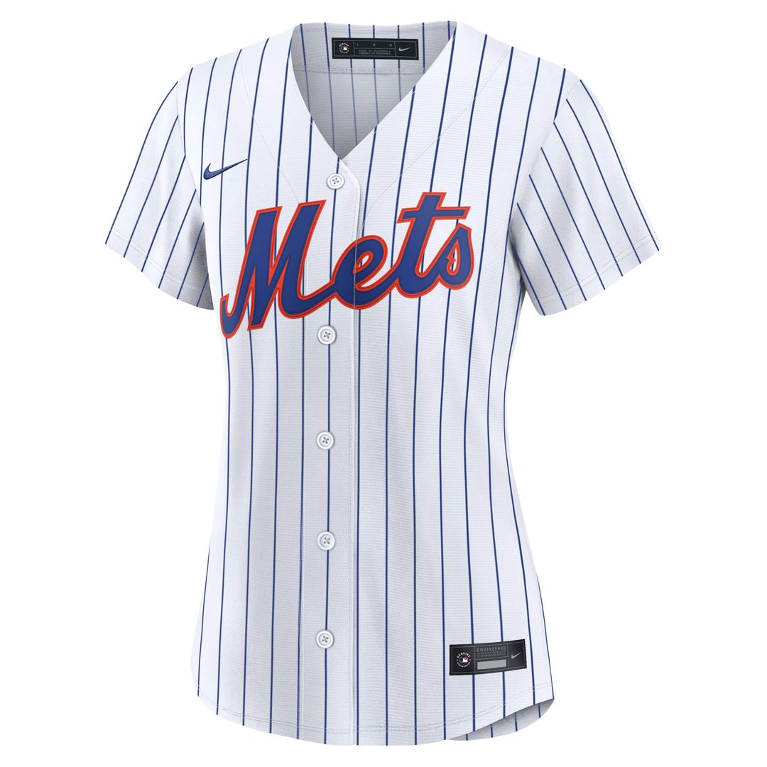 Jefry Yan New York Mets Women's Home Replica Jersey - White