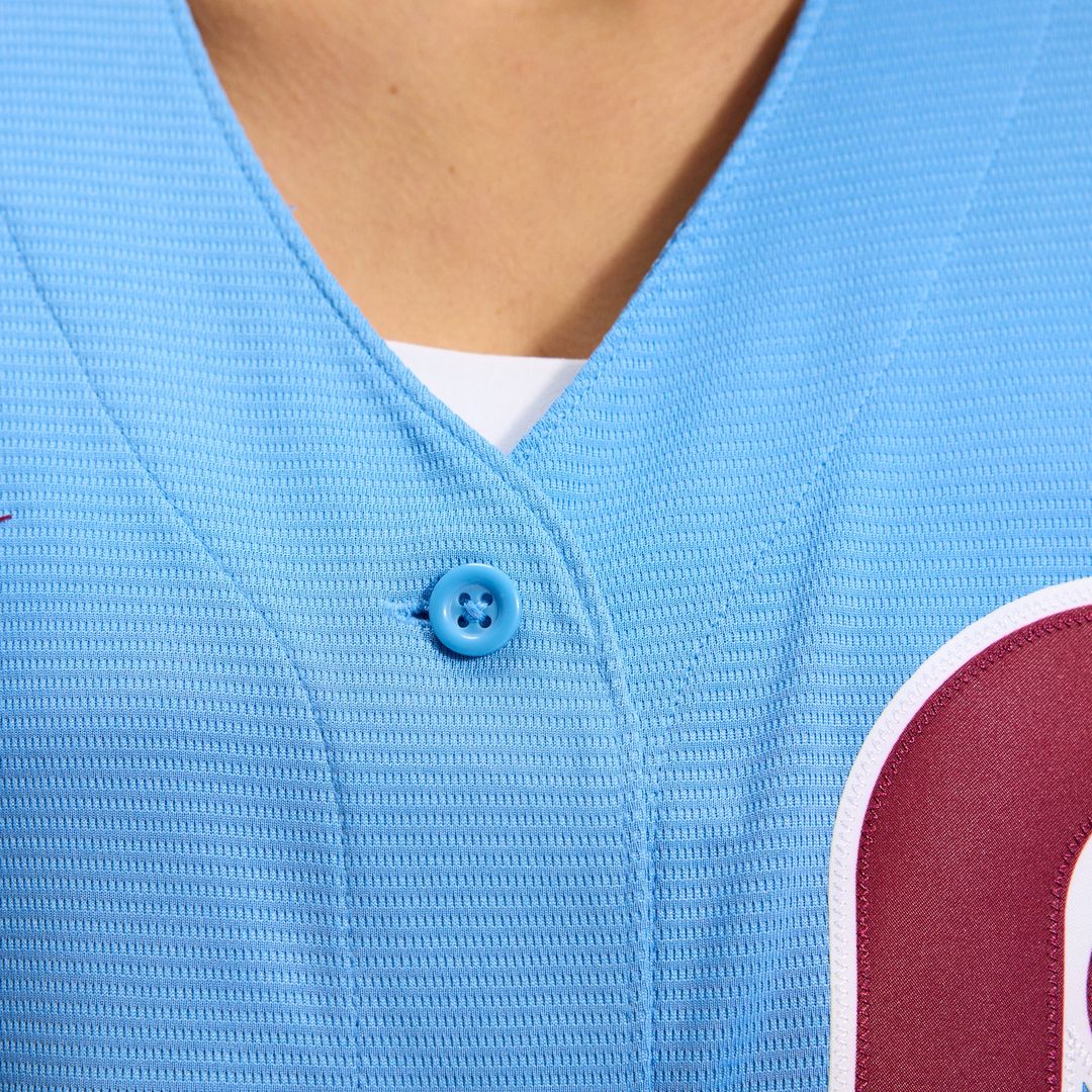 Ryan Howard Philadelphia Phillies Women's Replica Jersey - Light Blue