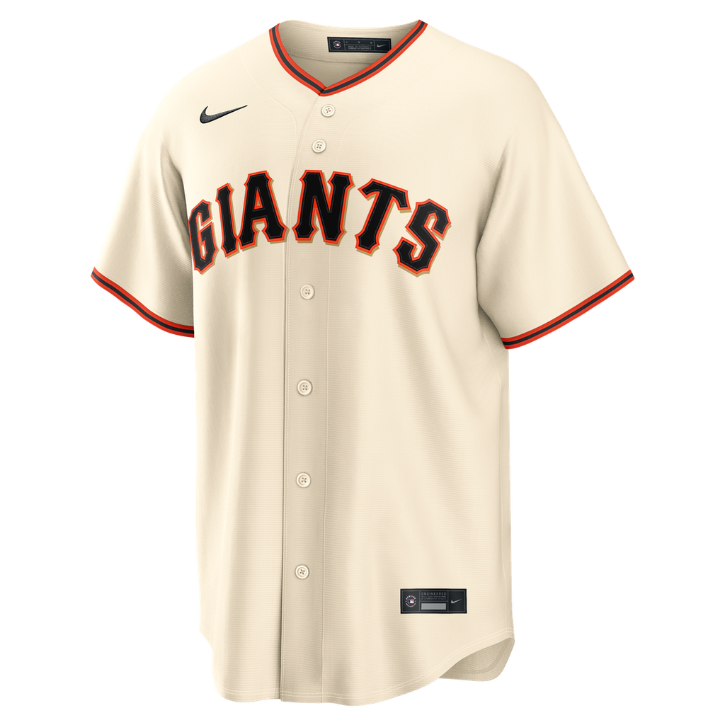 Rafael Devers San Francisco Giants Home Replica Jersey - Cream