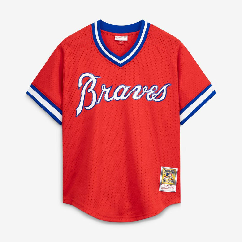 Dale Murphy Atlanta Braves Authentic Batting Practice Jersey - Scarlet