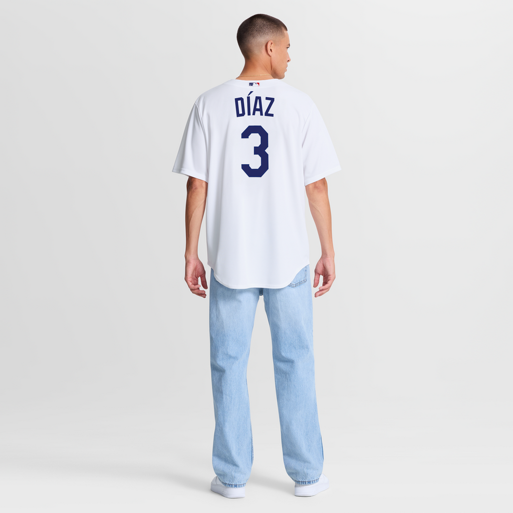 Edwin Díaz Los Angeles Dodgers Home Replica Jersey - White