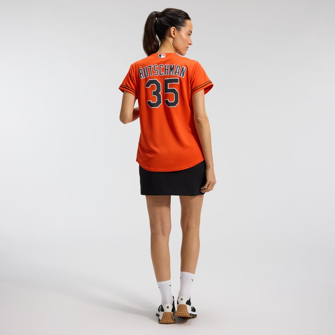 Adley Rutschman Baltimore Orioles Women's Alternate Replica Player Jersey - Orange