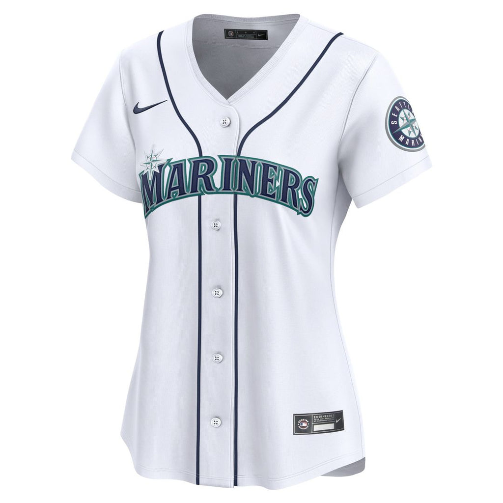 Julio Rodríguez Seattle Mariners Women's Home Limited Player Jersey - White