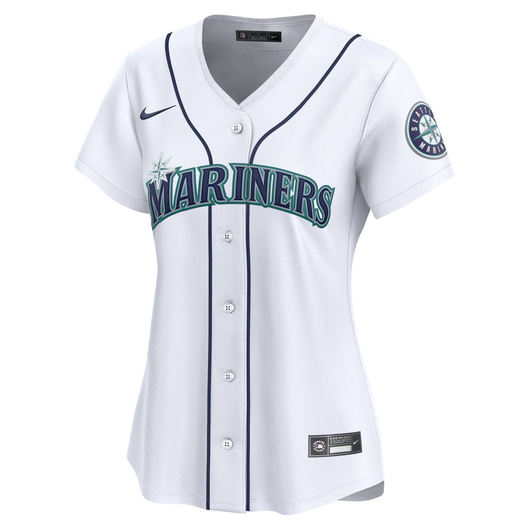 Julio Rodríguez Seattle Mariners Women's Home Limited Player Jersey - White