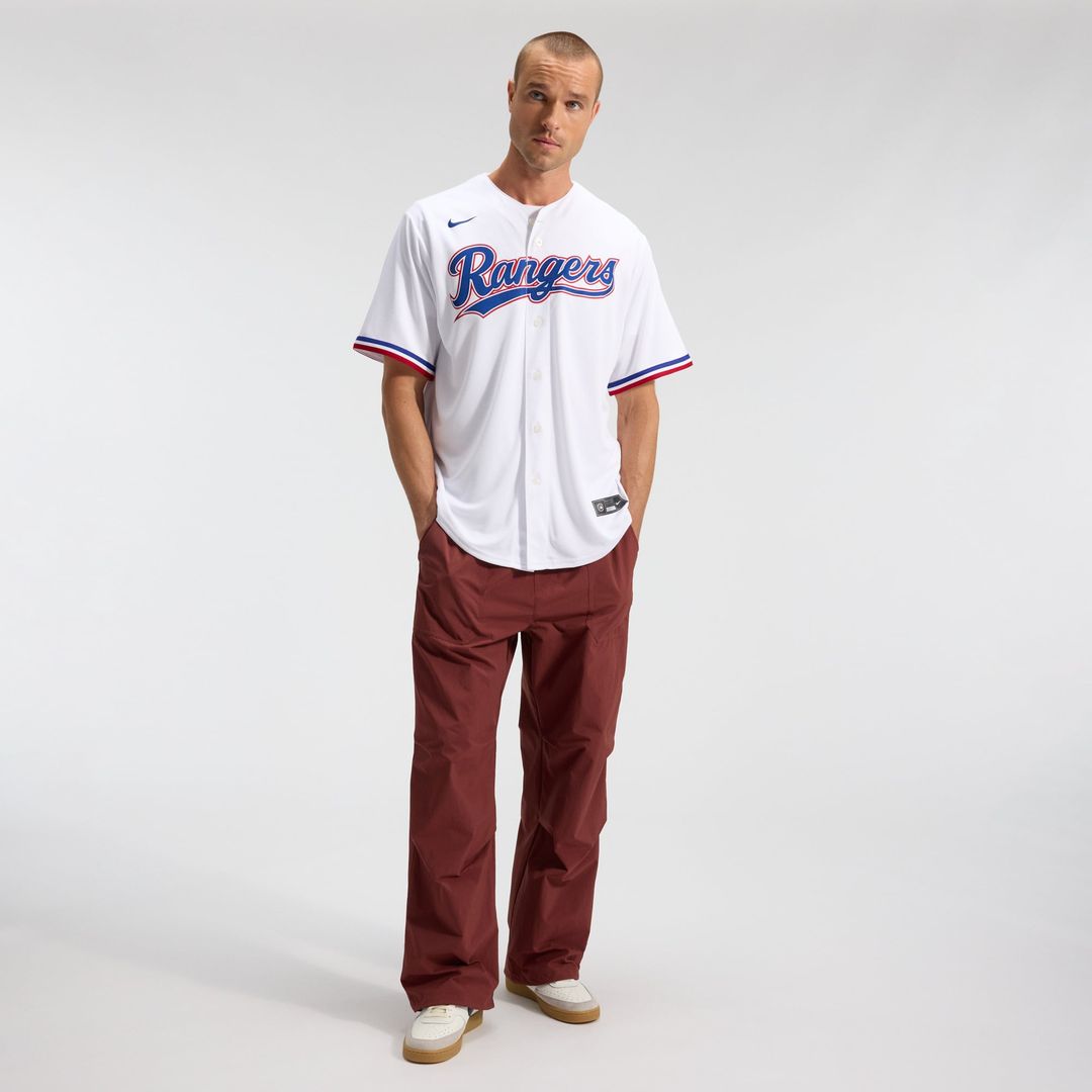 Texas Rangers Home Replica Team Jersey - White