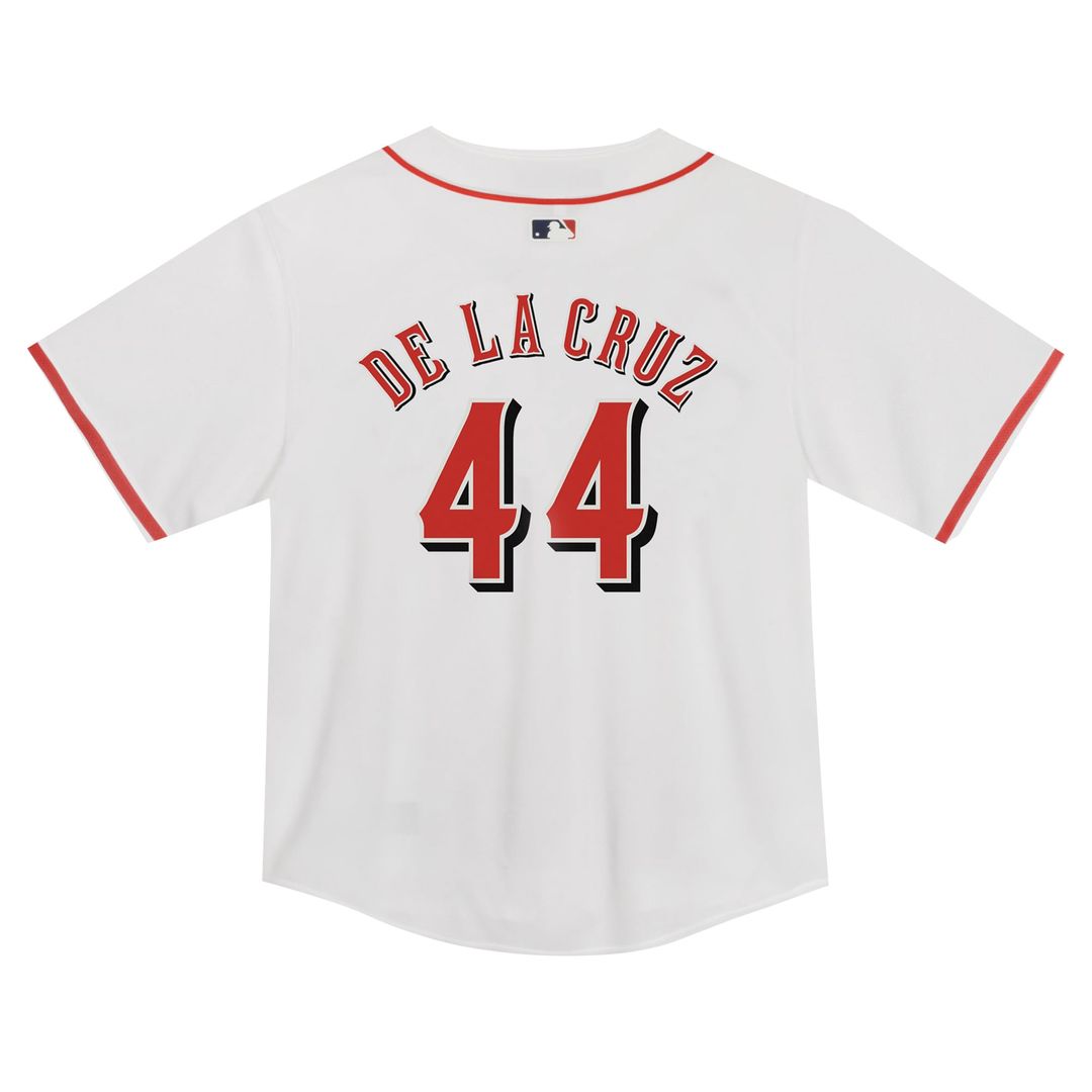 Elly De La Cruz Cincinnati Reds Toddler Game Jersey - White