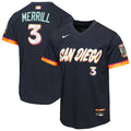 Jackson Merrill San Diego Padres Youth 2026 City Connect Stadium Jersey - Obsidian