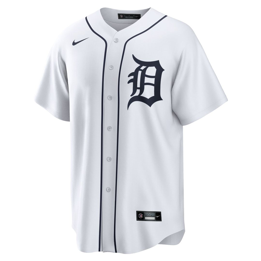 Riley Greene Detroit Tigers Replica Player Jersey - White