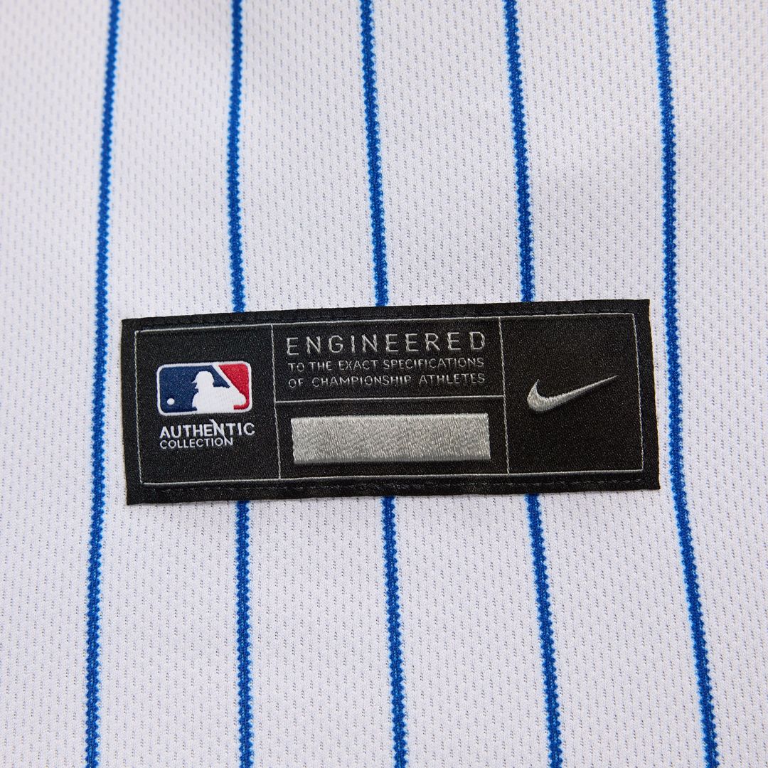 Francisco Lindor New York Mets Home Authentic Player Jersey - White
