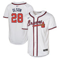 Matt Olson Atlanta Braves Youth Home Limited Player Jersey - White