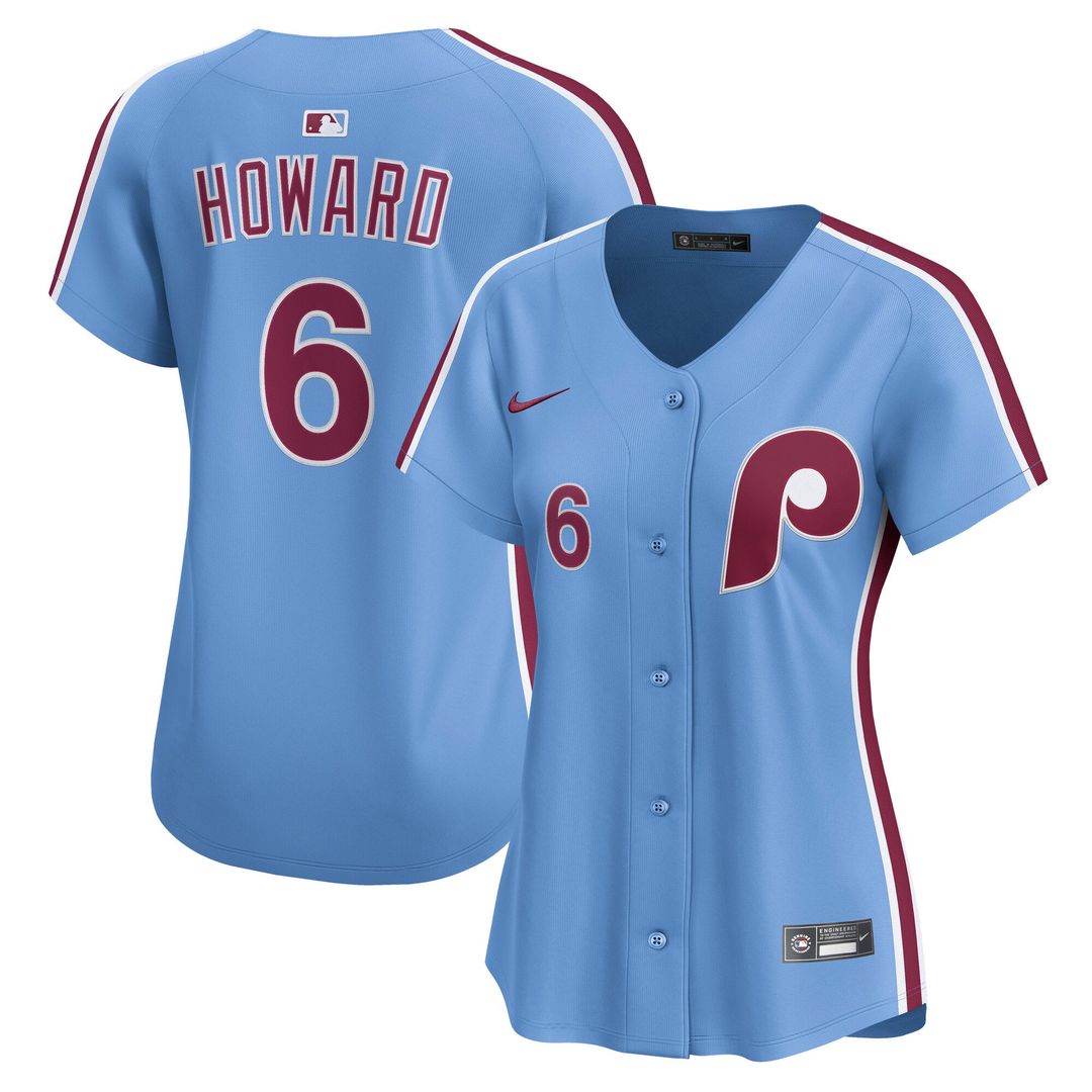 Ryan Howard Philadelphia Phillies Women's Limited Jersey - White