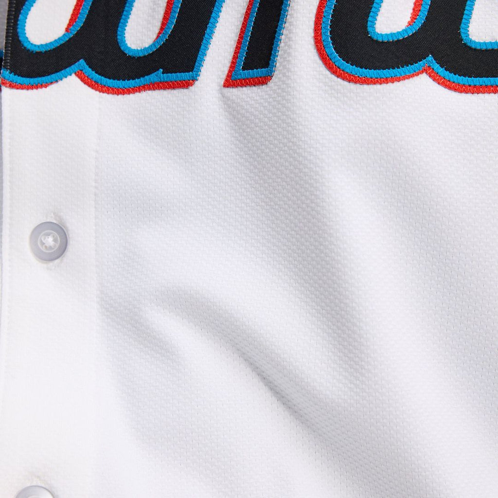 Miami Marlins Home Elite Jersey - White