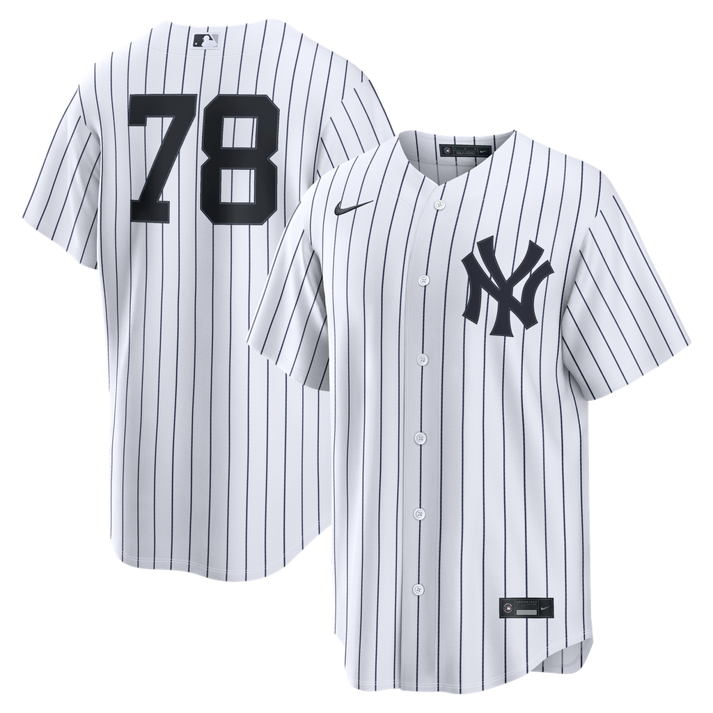 Spencer Jones New York Yankees Home Replica Jersey - White