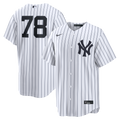 Spencer Jones New York Yankees Home Replica Jersey - White