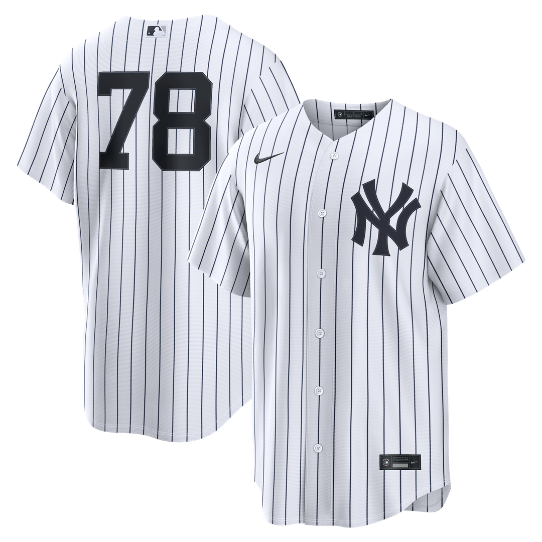 Spencer Jones New York Yankees Home Replica Jersey - White