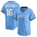 Bo Jackson Kansas City Royals Throwback Cooperstown Collection Limited Jersey - Light Blue