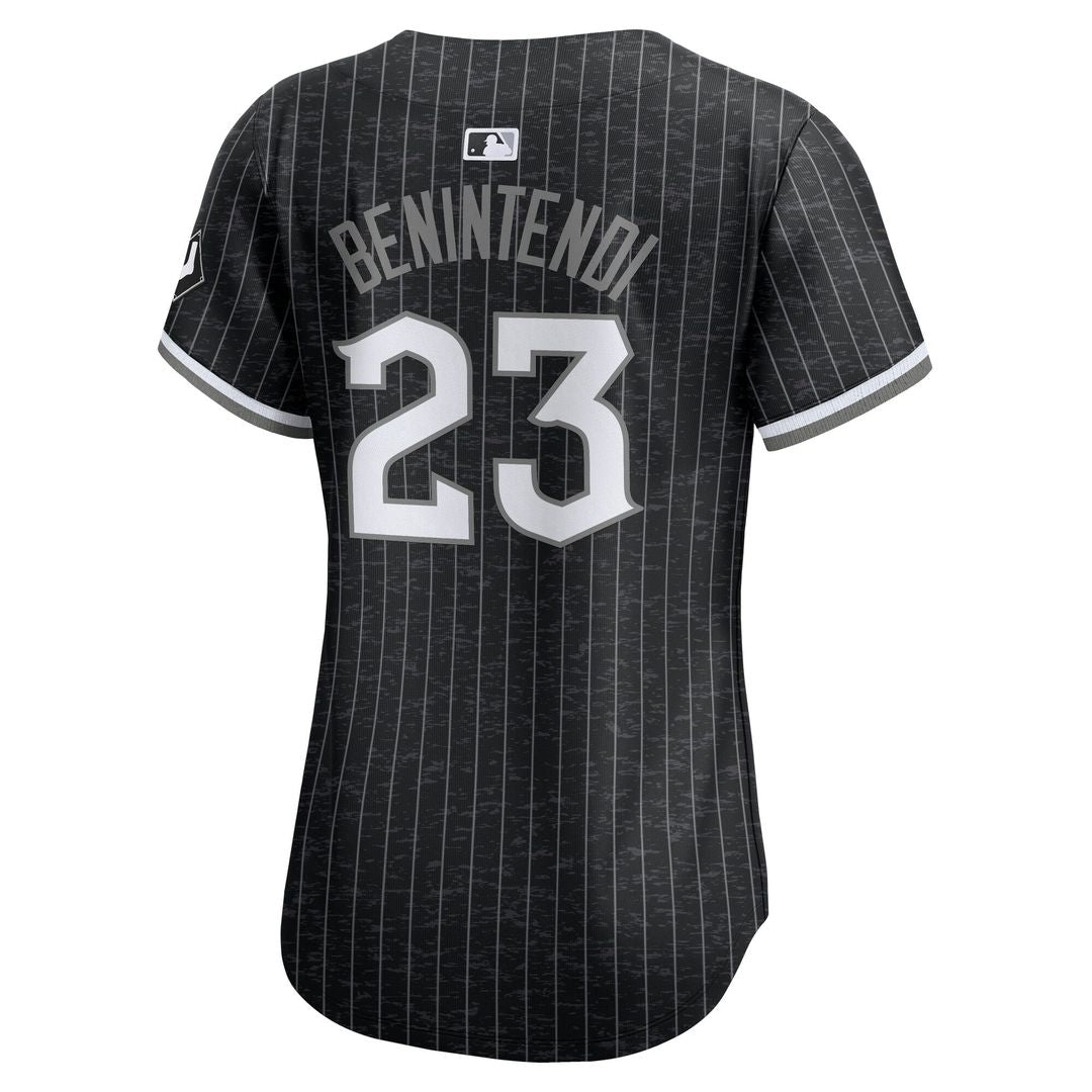 Andrew Benintendi Chicago White Sox Women's City Connect Limited Jersey - Black