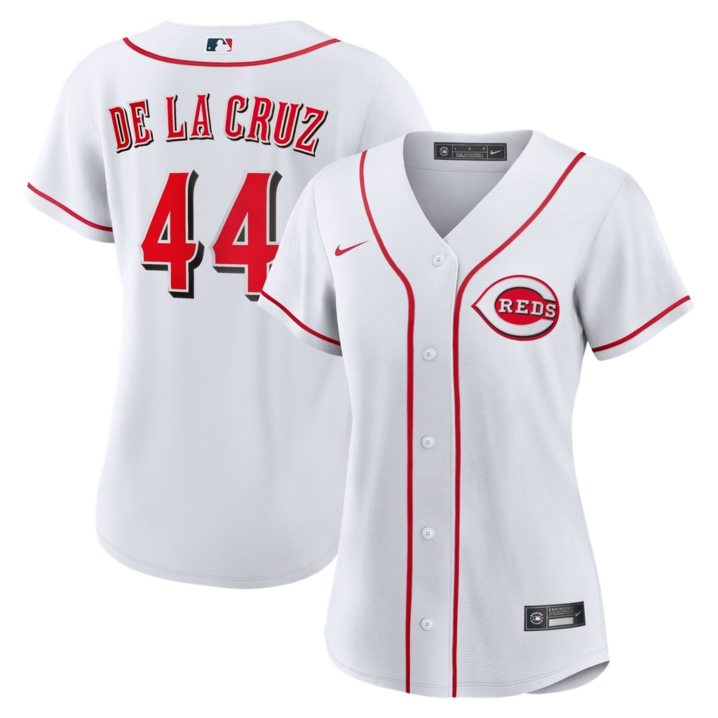 Elly De La Cruz Cincinnati Reds Women's Home Replica Jersey - White